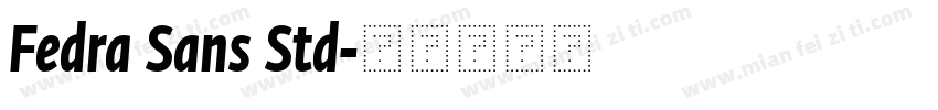 Fedra Sans Std字体转换